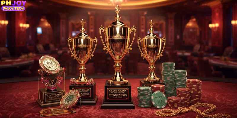 High-tier tournament rewards for VIP casino players.