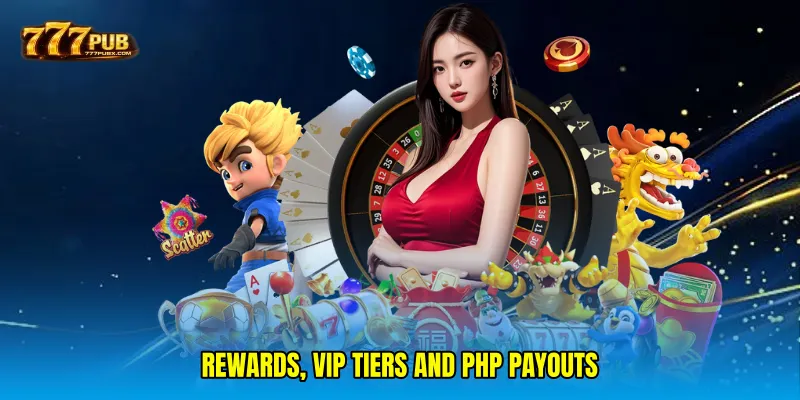 Rewards, VIP tiers and PHP payouts